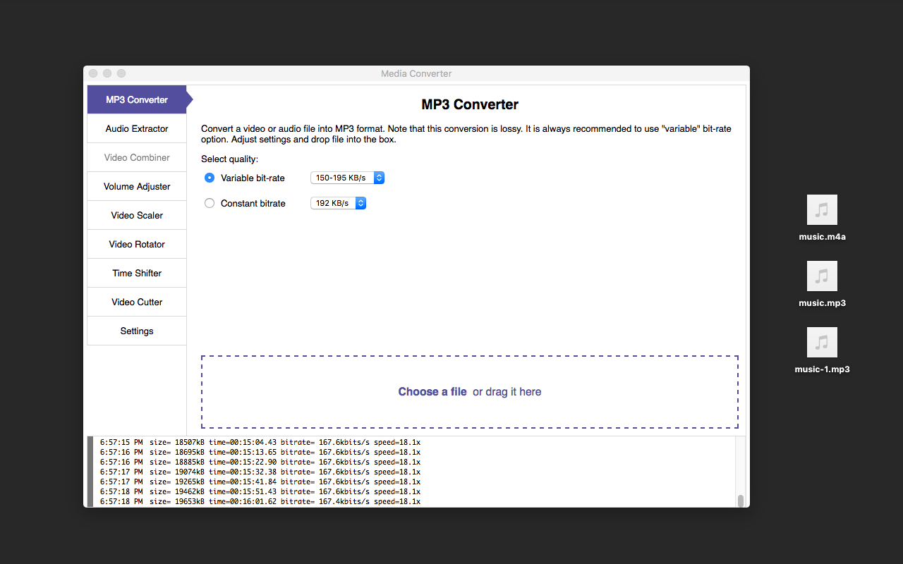 Media Converter and Muxer - Audio Tools