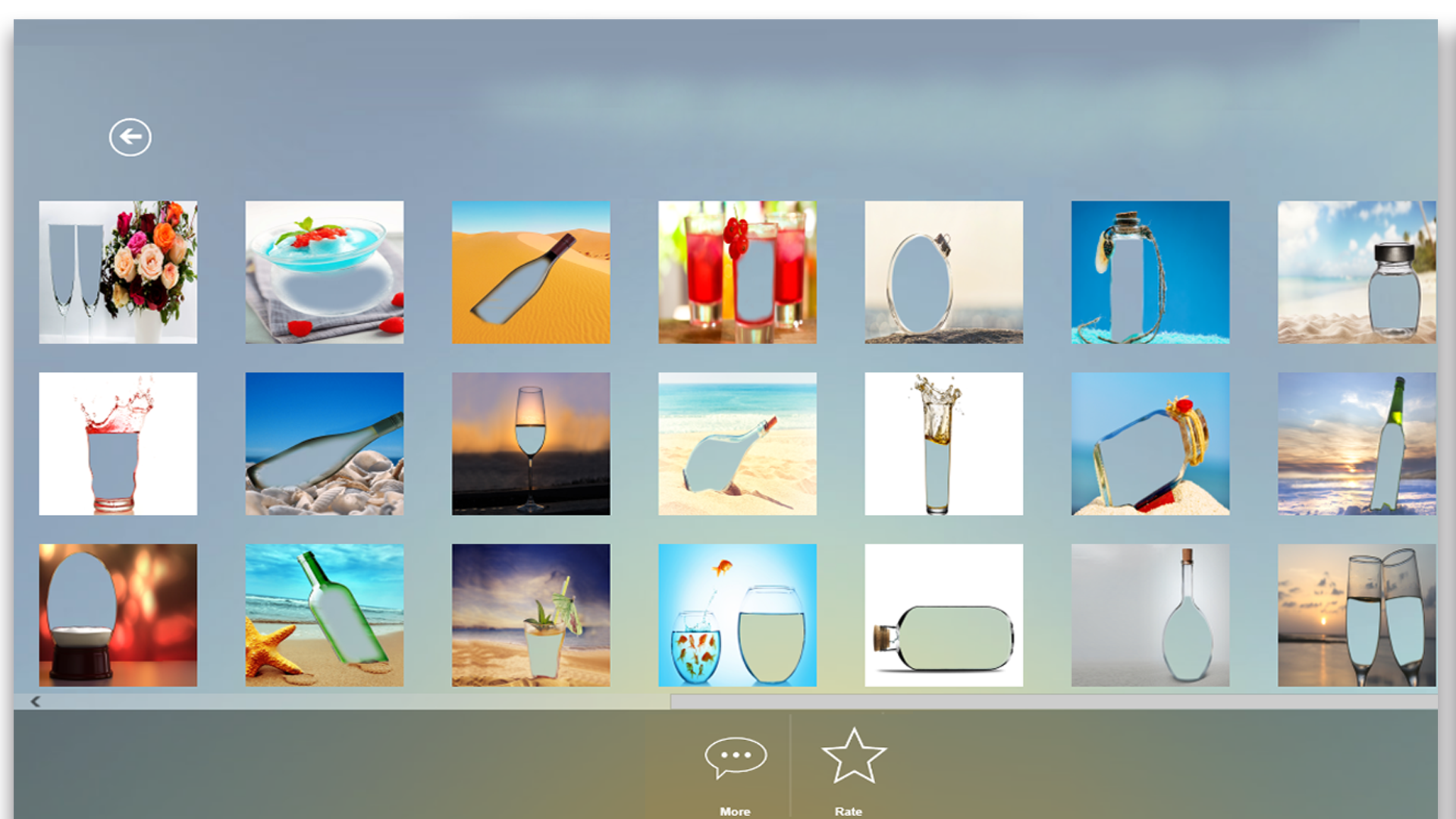 Glass Photo Frame for Windows 10 Mobile