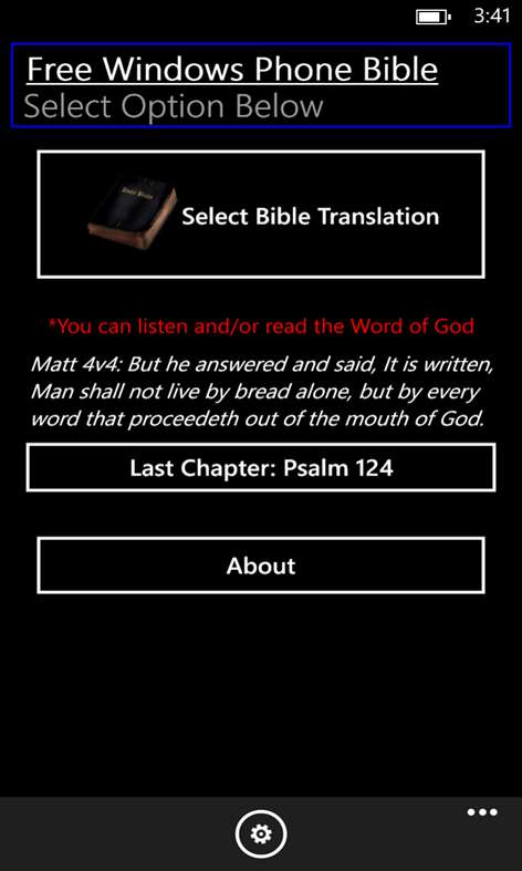 Bible App for Windows Phone Screenshots 2