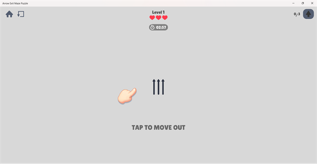 Arrow Exit Maze Puzzle screenshot 3