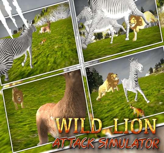 Wild Lion Attack Simulator screenshot 1