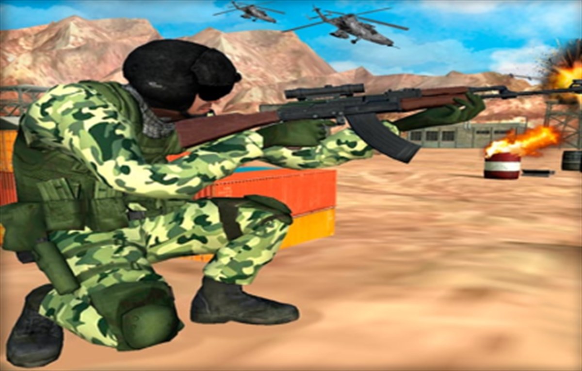 Frontline Army Commando Game