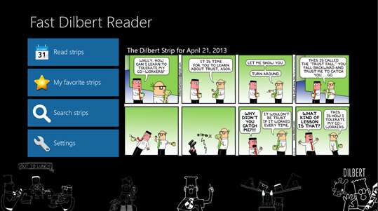 Fast Dilbert Reader screenshot 1
