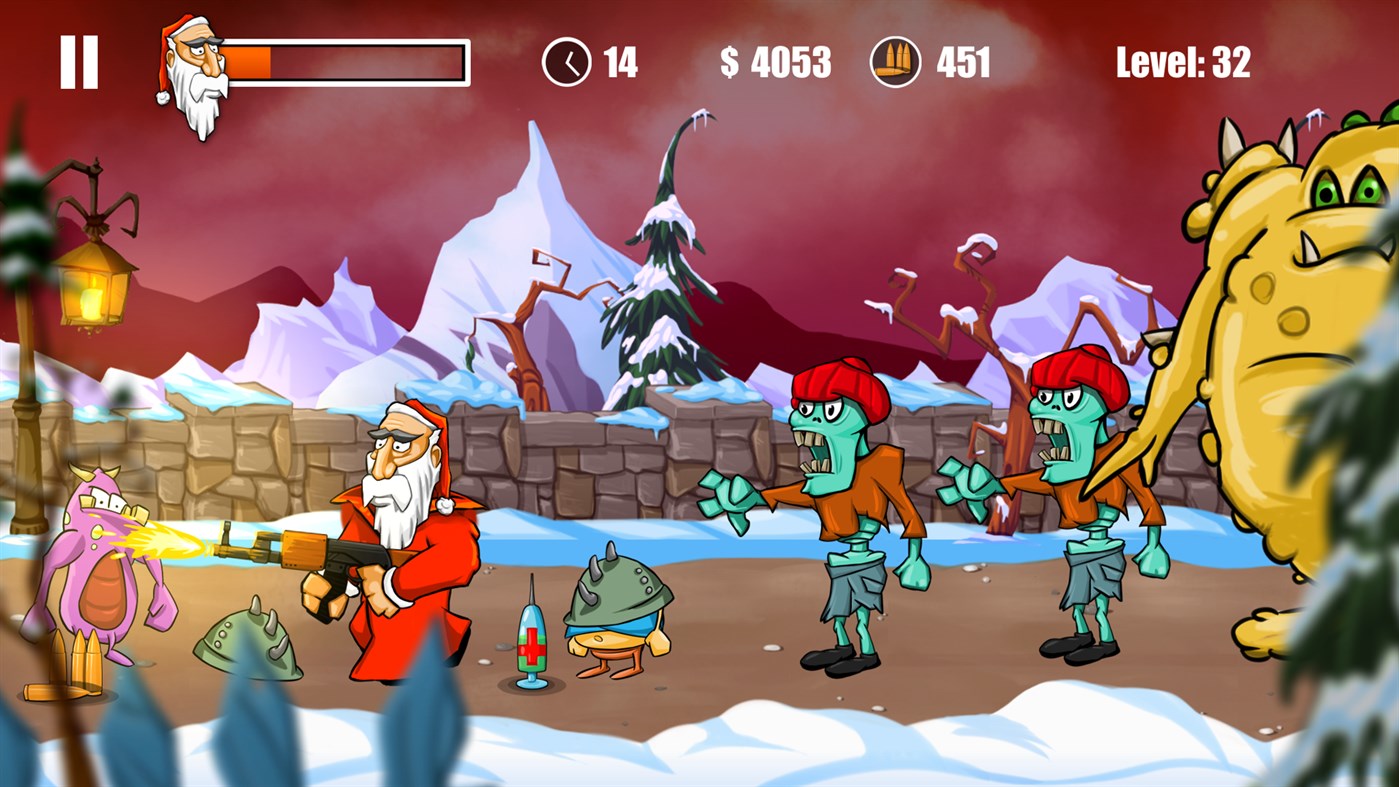 #3. Santas Monster Shootout (Xbox) От: GbR Thomas Claus und Frank Menzel