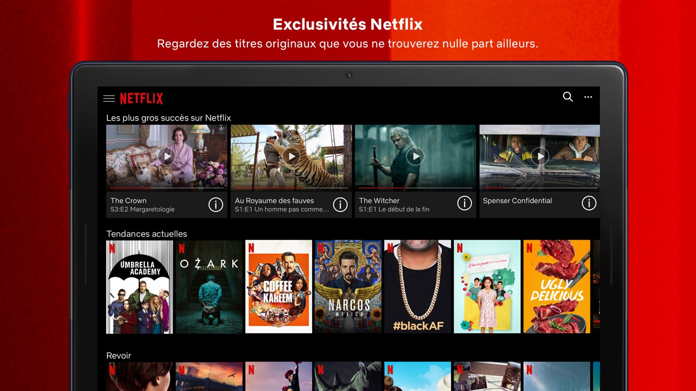 télécharger un vidéo sur internet - vous pouvez utiliser l'application Netflix pour Windows 10