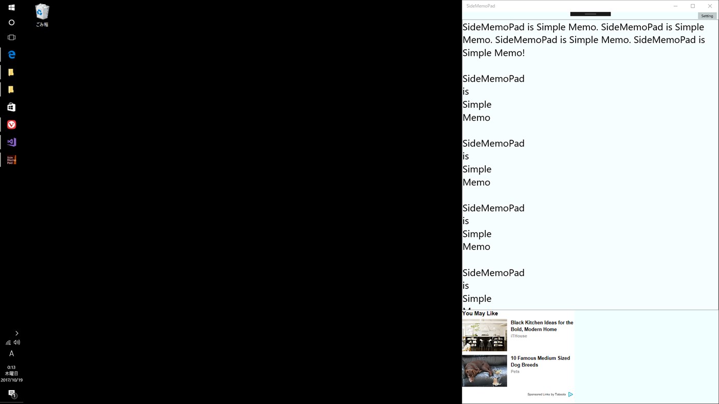 #2. SideMemoPad (Windows) Podle: tricker_lab.