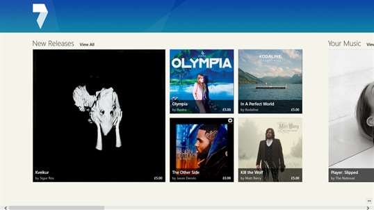 7digital Music Store recommended by HP screenshot 1