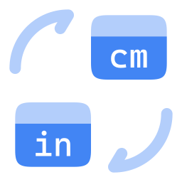 Convert CM to Inches