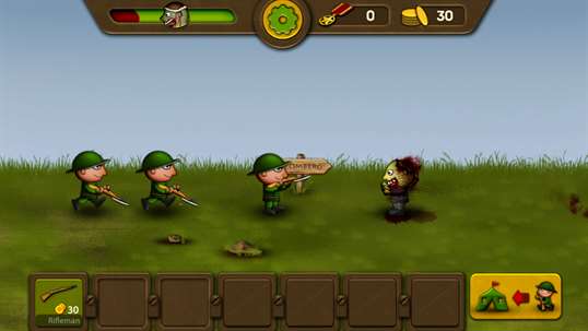 Soldiers vs Zombies Defense screenshot 3