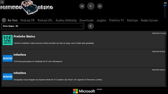 Pretinho Básico - Atlântida FM screenshot 1