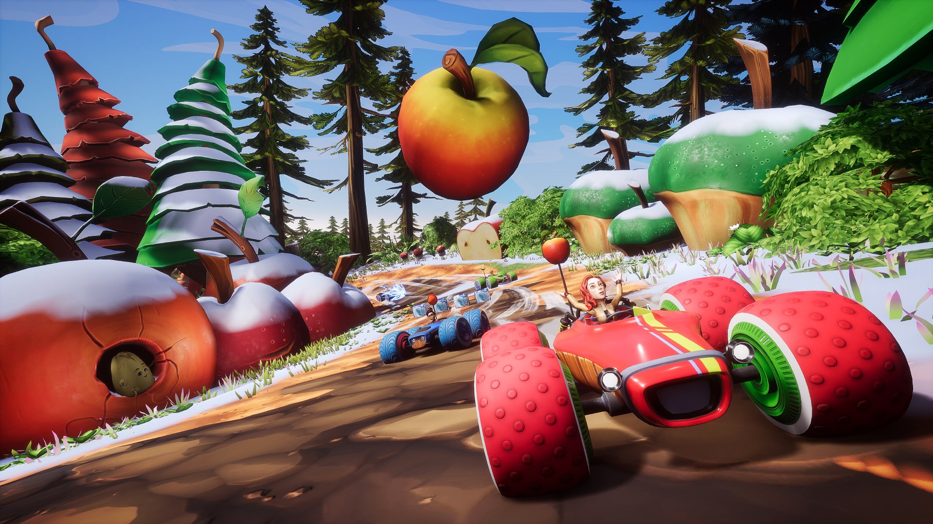 All games com. All-Star Fruit Racing (2018). All Star Fruit Racing геймплей. Гонки фрукты. Гонки с фруктами для детей.