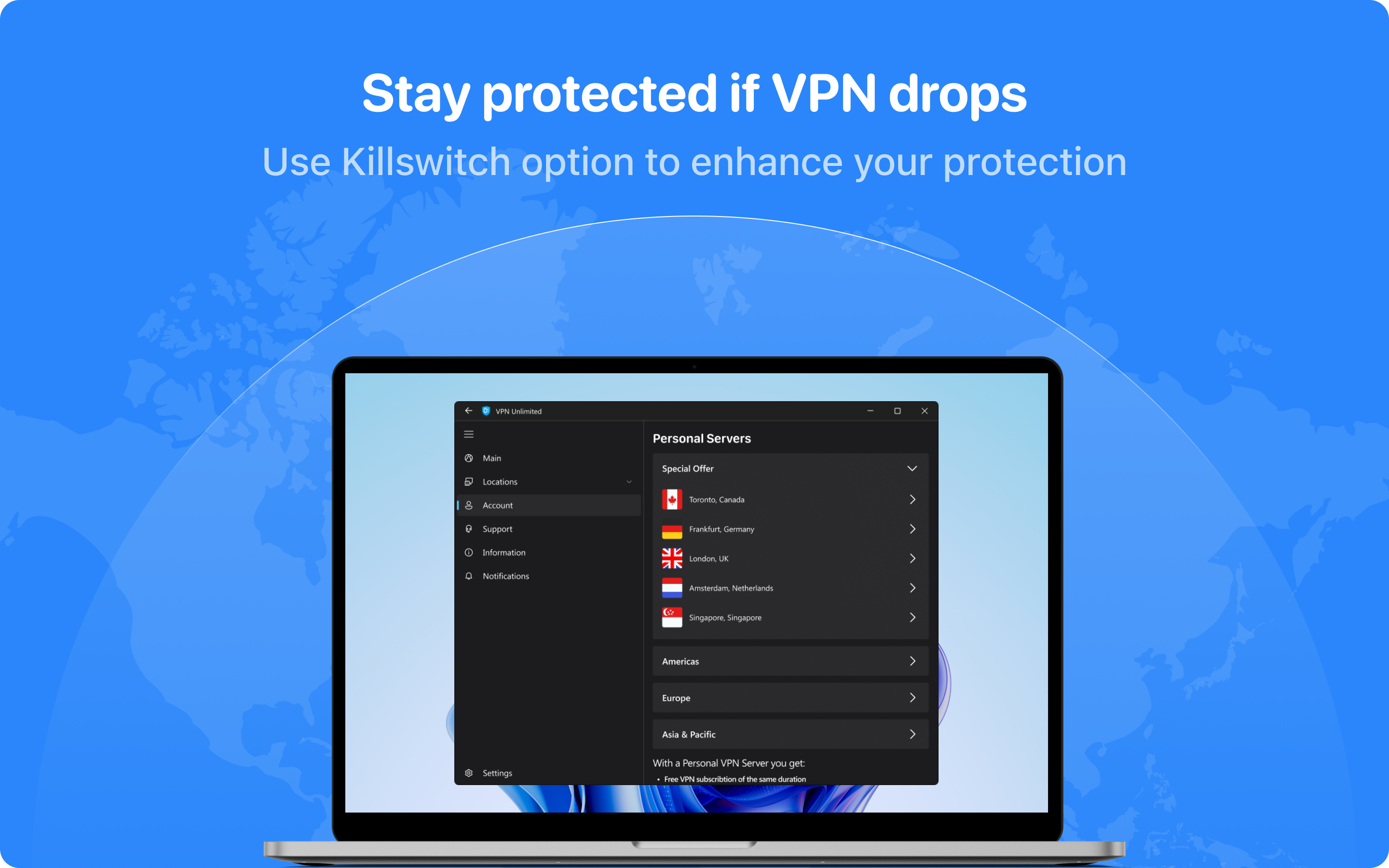 VPN Unlimited® screenshot