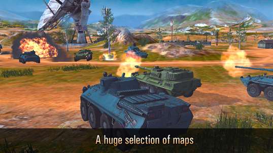 Metal Force: 3D Multiplayer Tank Shooting Game screenshot 4
