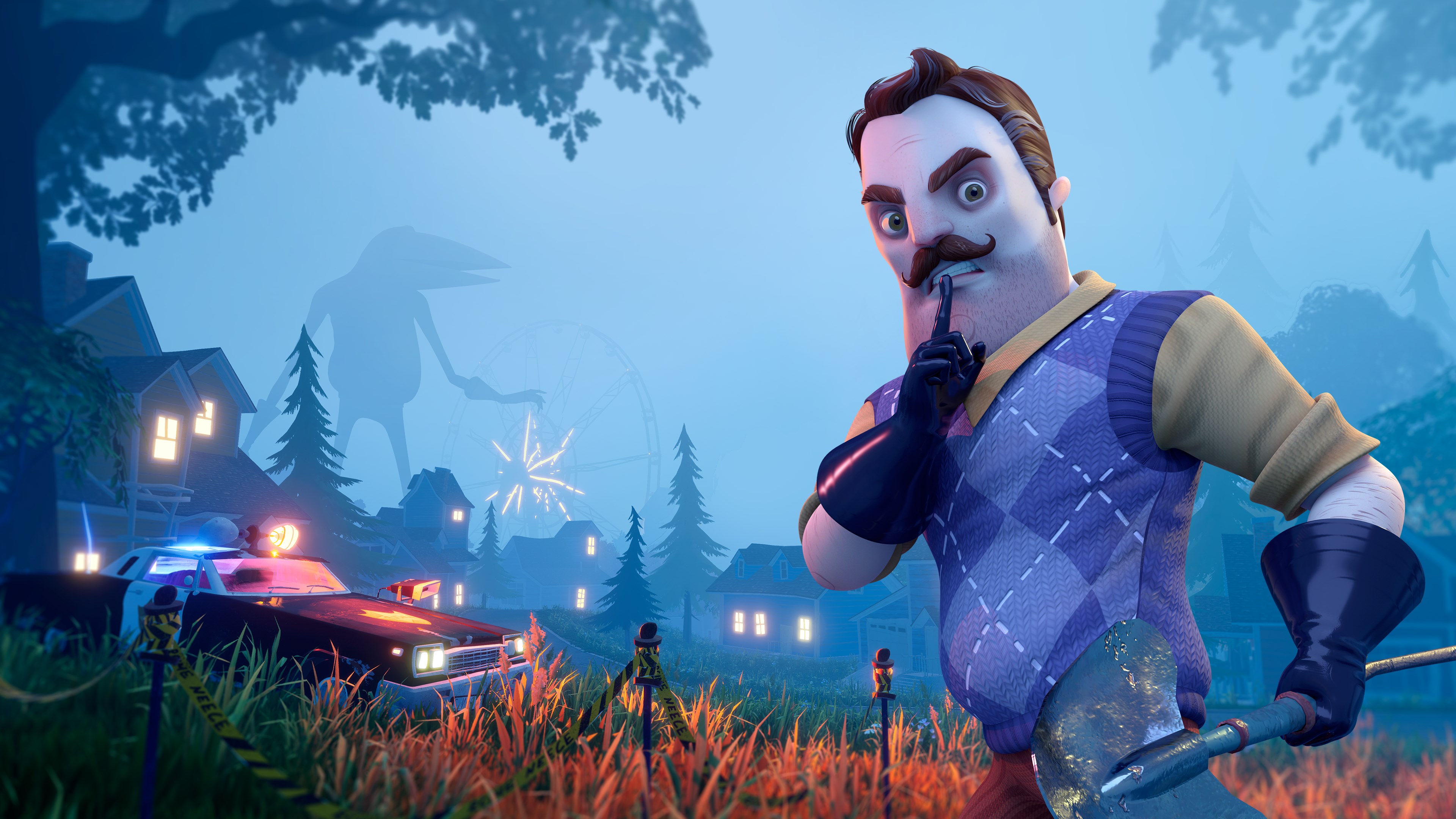 Картины hello neighbor