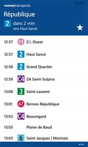 Rennes Transports screenshot 5
