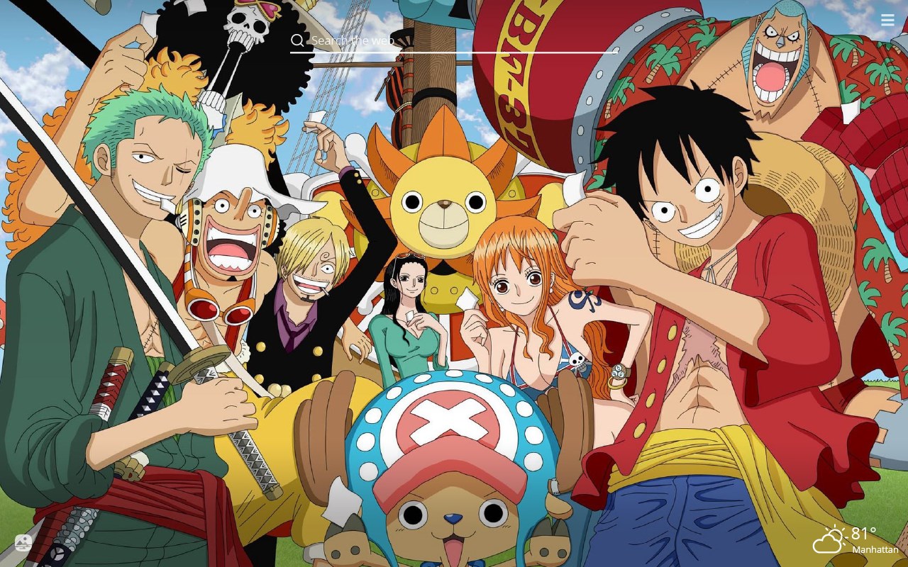 One Piece Hd Wallpaper New Tab Theme Microsoft Edge Addons