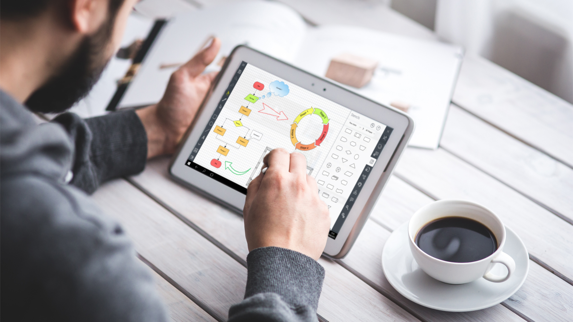 Grapholite - Diagrams, Flow Charts and Floor Plans Designer